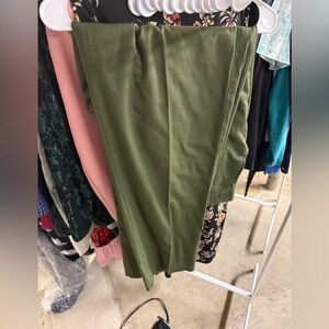 Mens green army pants vintage 38x35